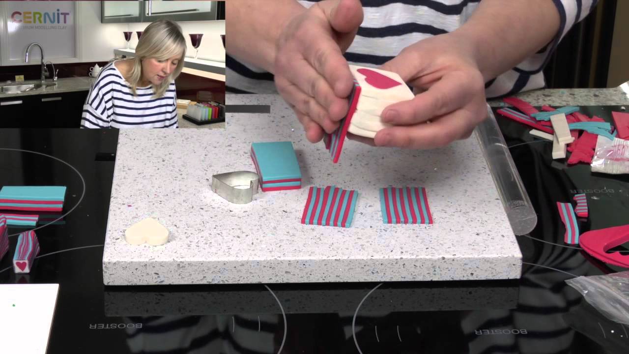 Polymer Clay Tutorials - Heart Cane