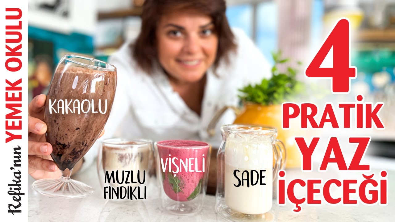 Tadına Bayılacağınız 4 Kolay İçecek | Rafine Şekersiz, Tok Tutan, Pratik Smoothie Tarifi