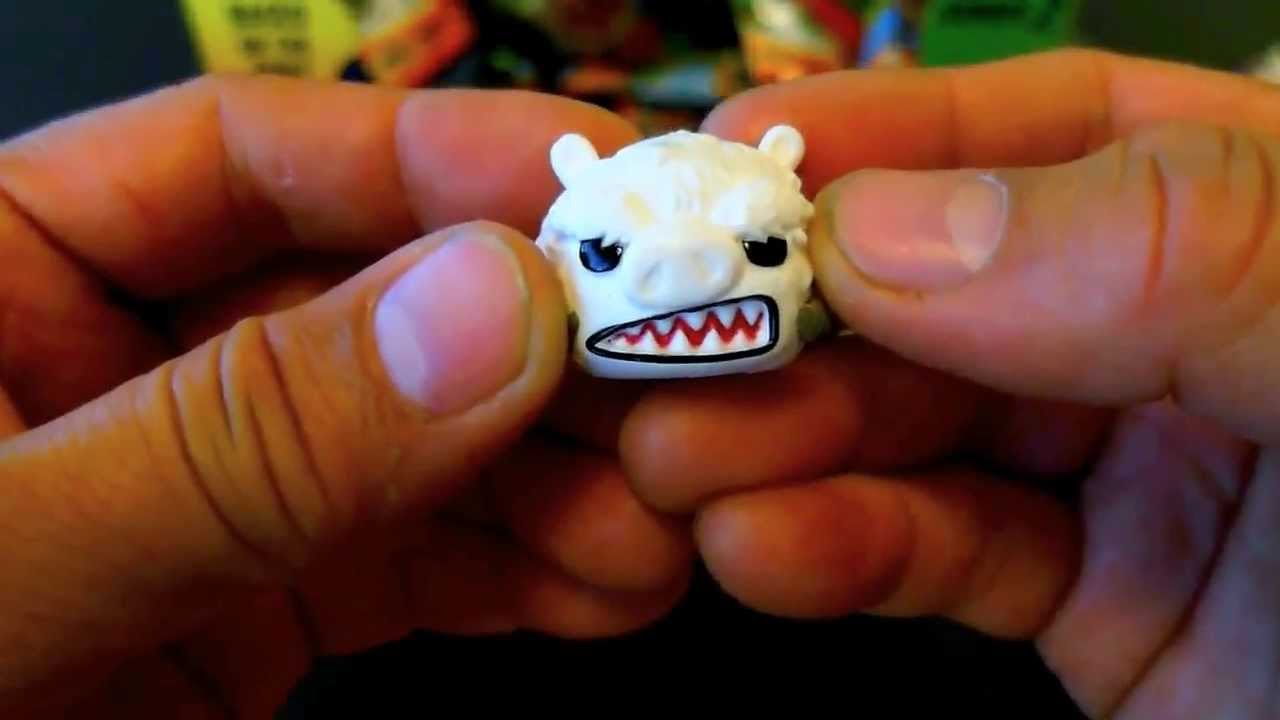 Angry Birds Star Wars SERIES 2 figures feat. Wampa Pig, C3PO bird & Boba Fett Pig