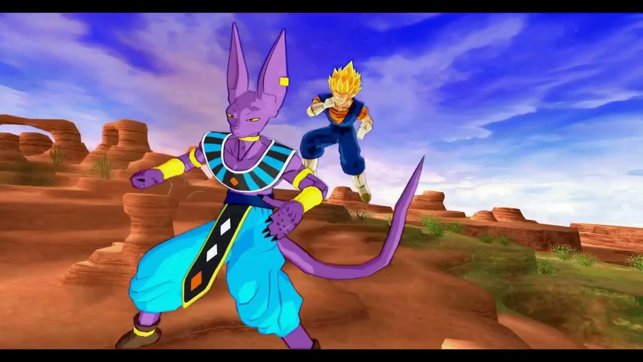 BT3 Vegeto VS Beerus partie 1 JAP