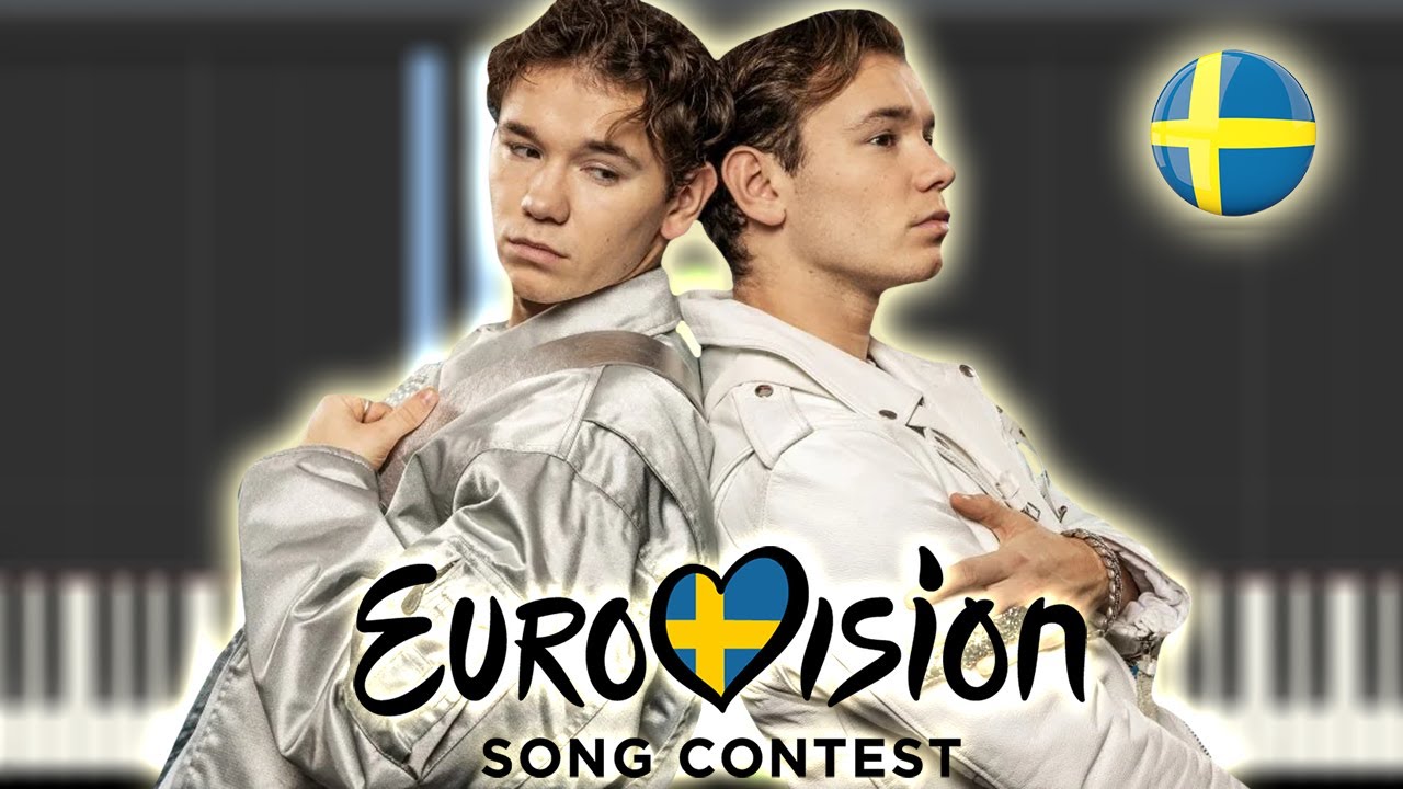 Marcus & Martinus - Unforgettable - Sweden 🇸🇪 - Eurovision 2024 | Piano / Partitura / Karaoke / MIDI