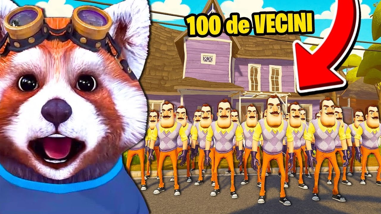 100 Vecini in Hello Neighbor