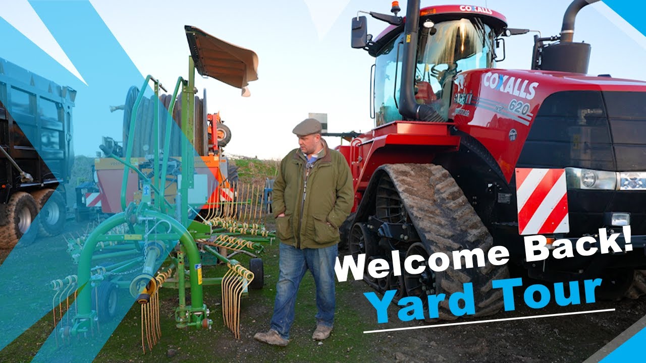 Back with a 'Bang'! | Yard Tour & the New CF MOTO 🚜