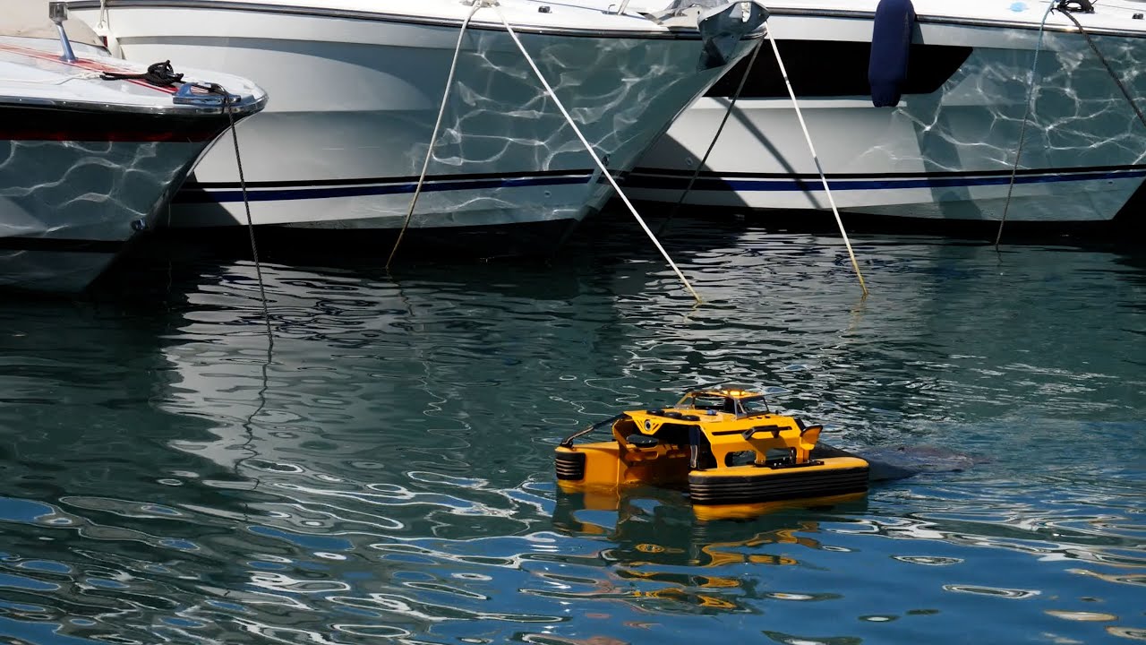 Jellyfishbot in action | The autonomous robot transforming waterways