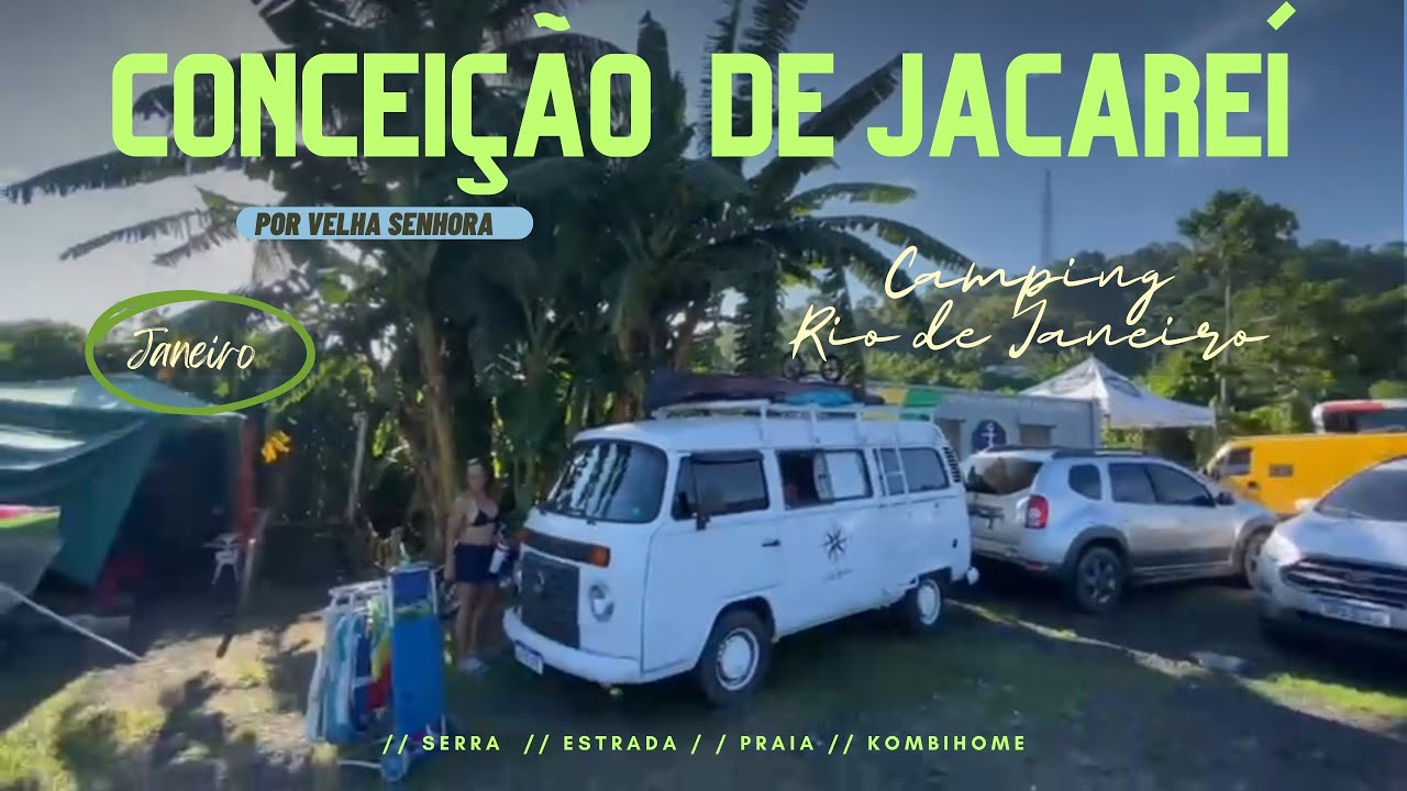 Episódio 08: Visitando CONCEIÇÃO de JACAREÍ com a nossa KOMBI HOME!!!!!!!!