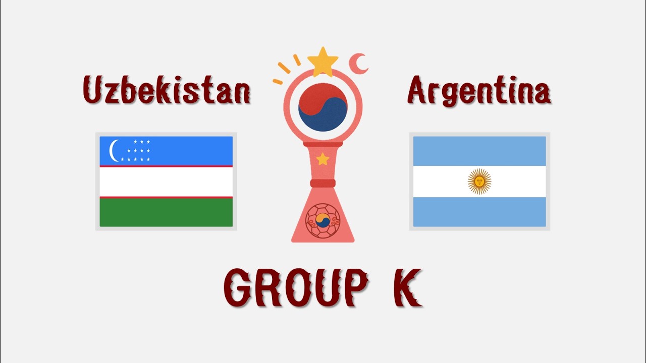 Uzbekistan vs Argentina | Group K | 7th World Cup South Korea | PES2021