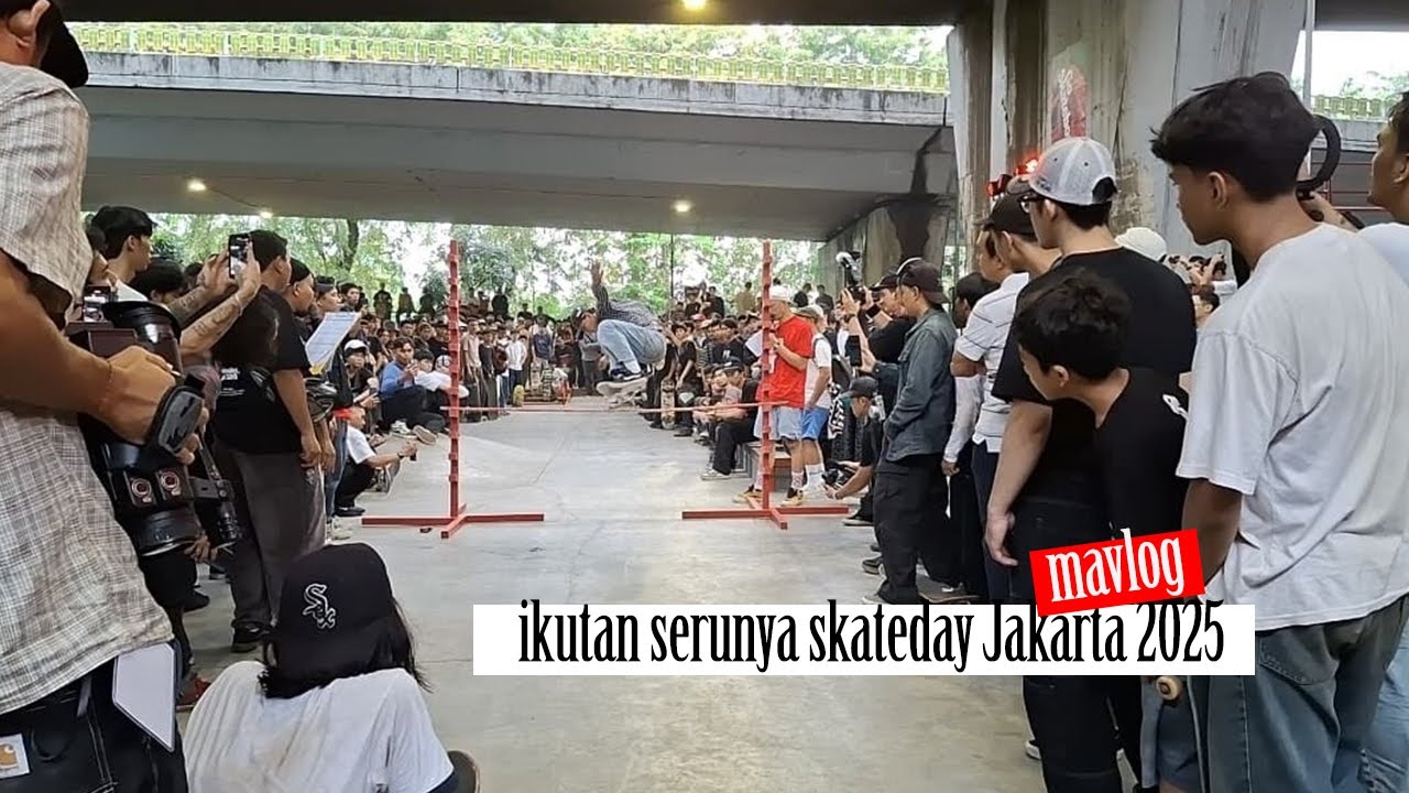 mavlog ep 21 - ikutan skateboarding day Jakarta