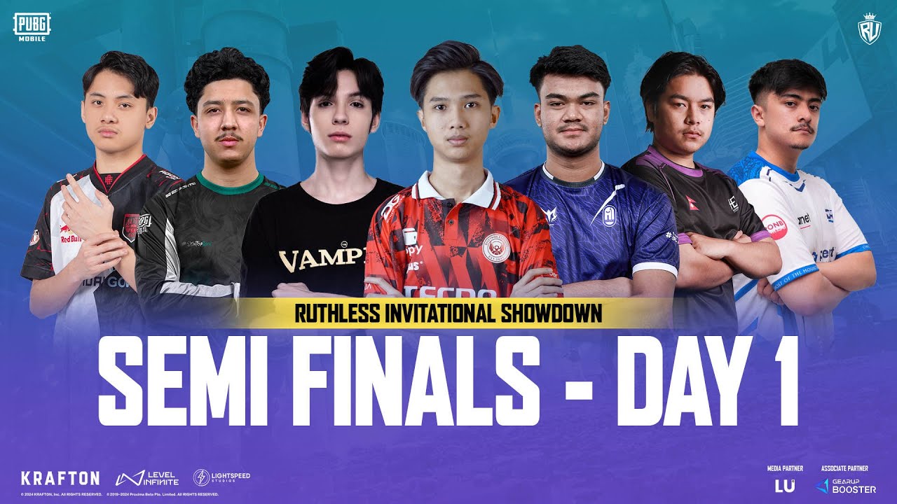 [EN] PUBG MOBILE RUTHLESS INVITATIONAL SHOWDOWN PLAYOFFS DAY 1 FT. #BTR #DRS #HORAA #A1 #VPE #I8 #AE