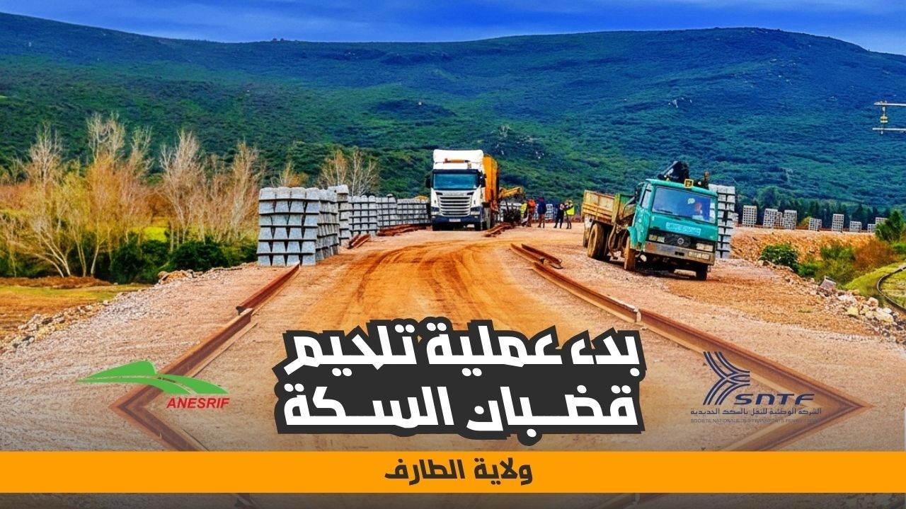 مشروع إستراتيجي يعزز النقل المنجمي والسكك الحديدية بالطارف