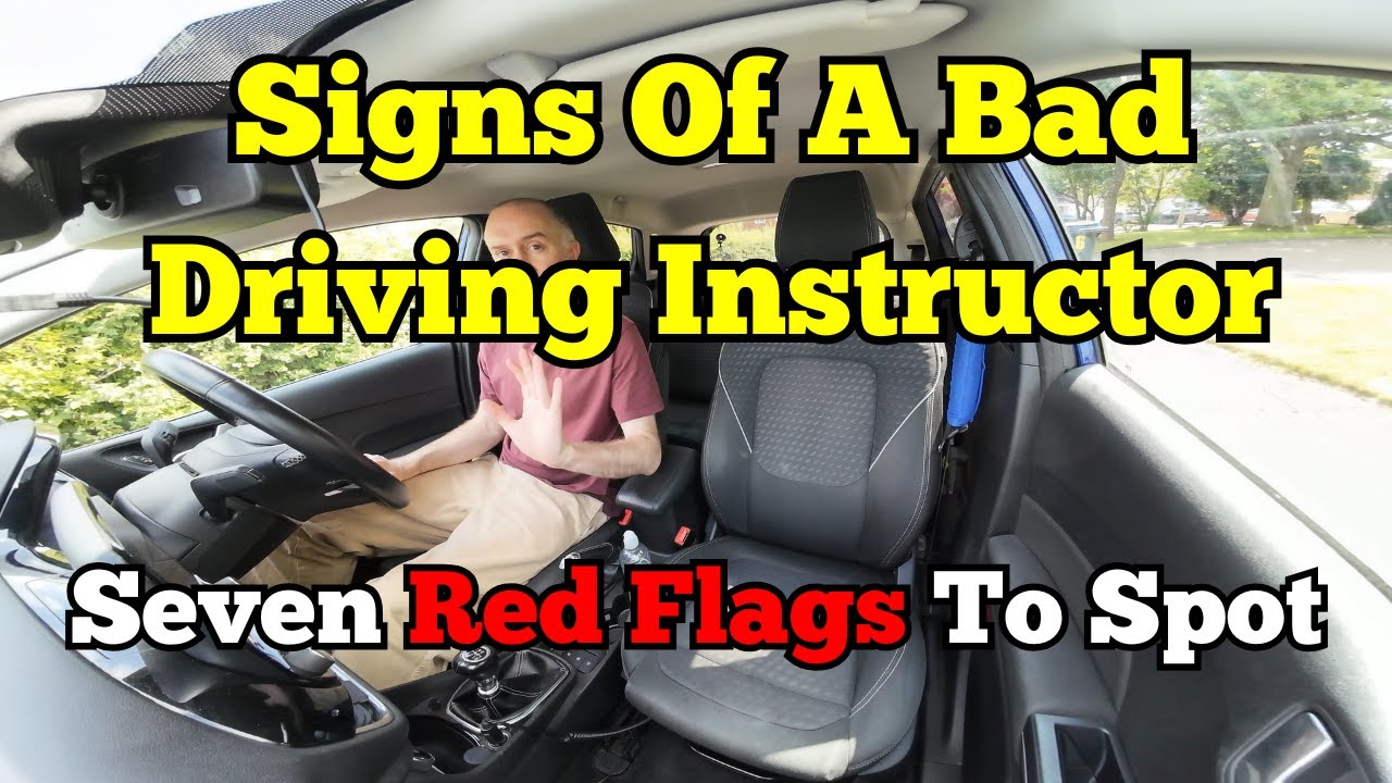 Signs Of A Bad Driving Instructor