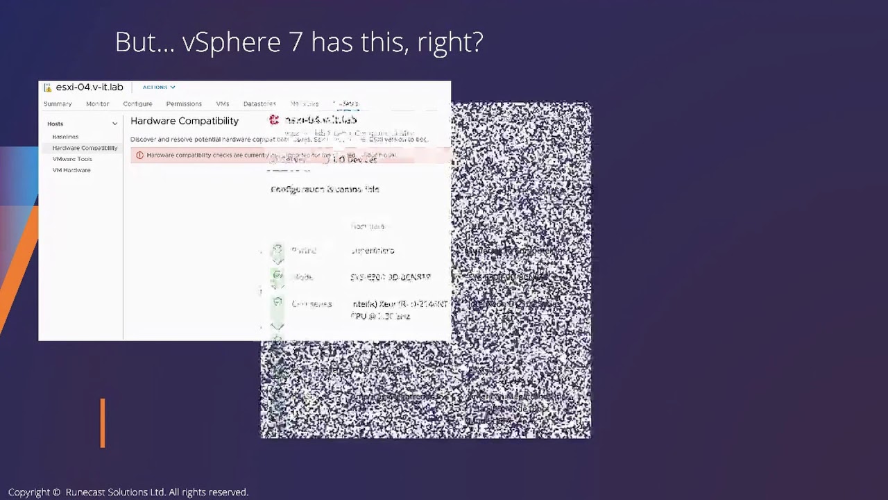 Looking after hardware in a Software-defined world