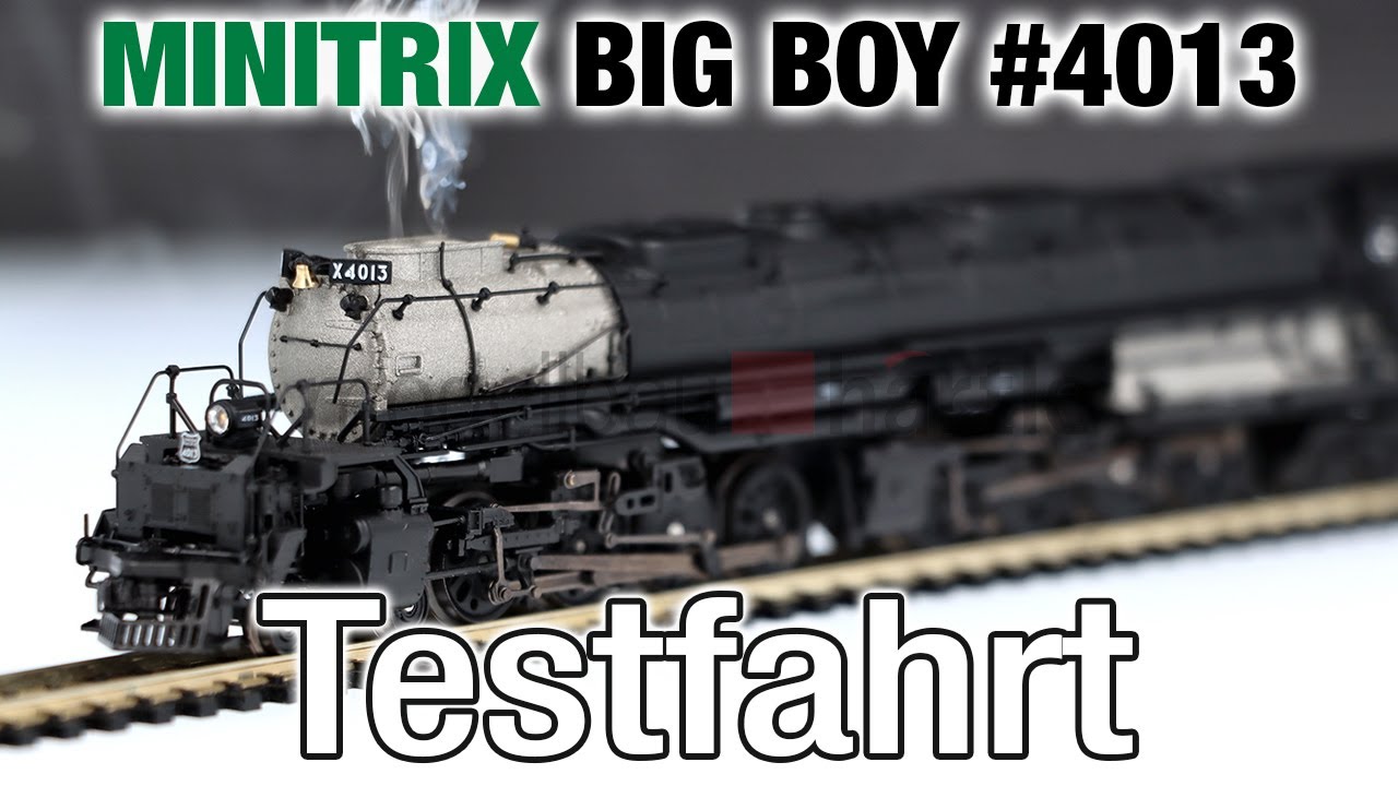 Testfahrt: MINITRIX 16990 Dampflok 