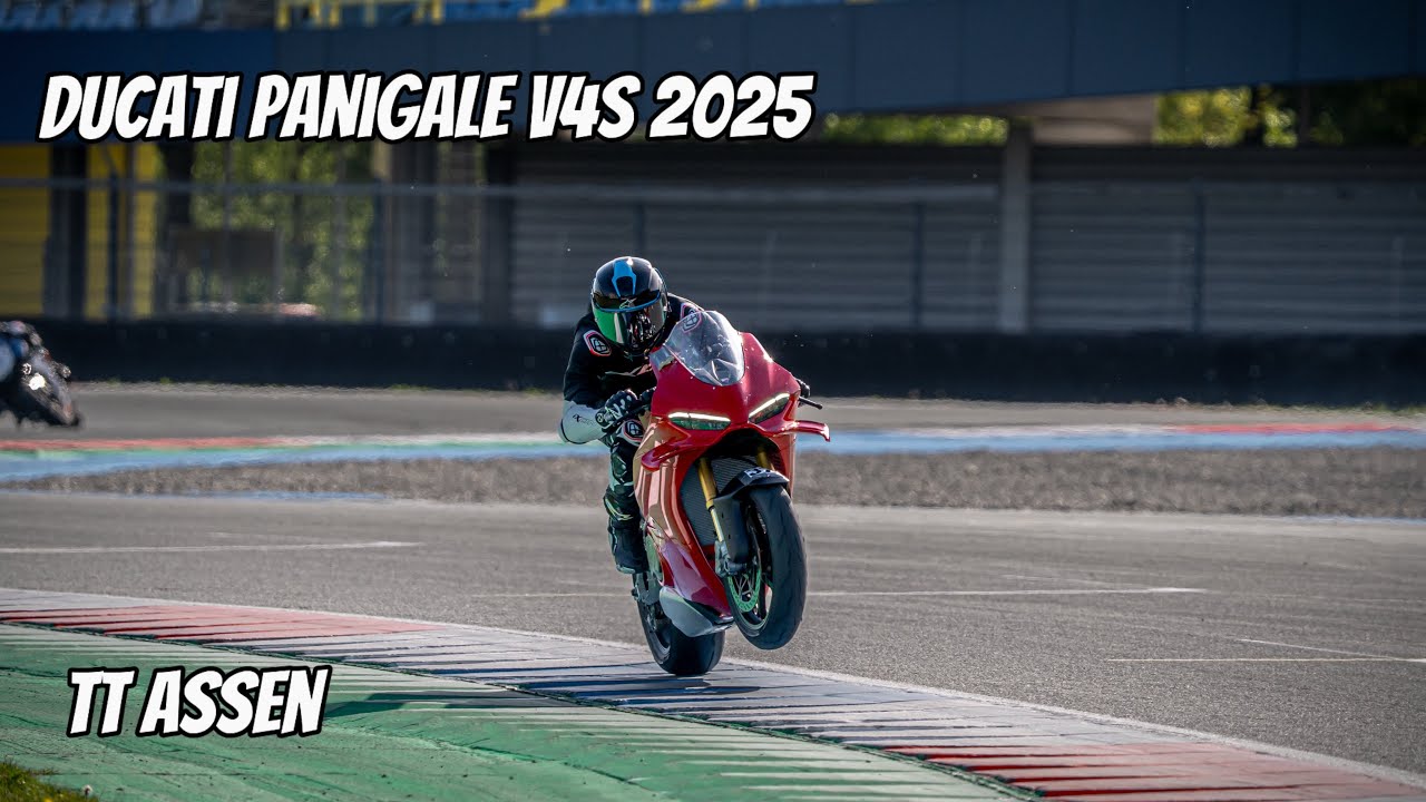 NEWEST DUCATI PANIGALE V4S 2025 AT TT ASSEN