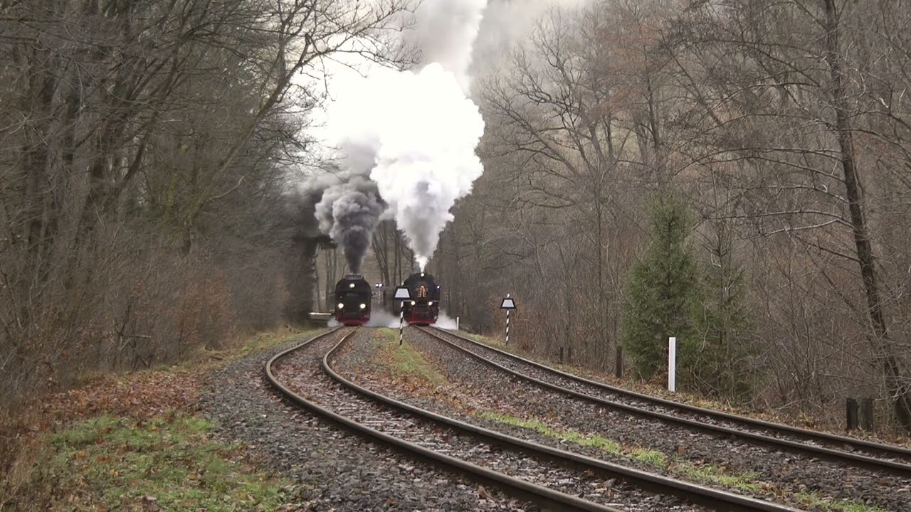 HSB Doppelausfahrt Eisfelder Talmühle