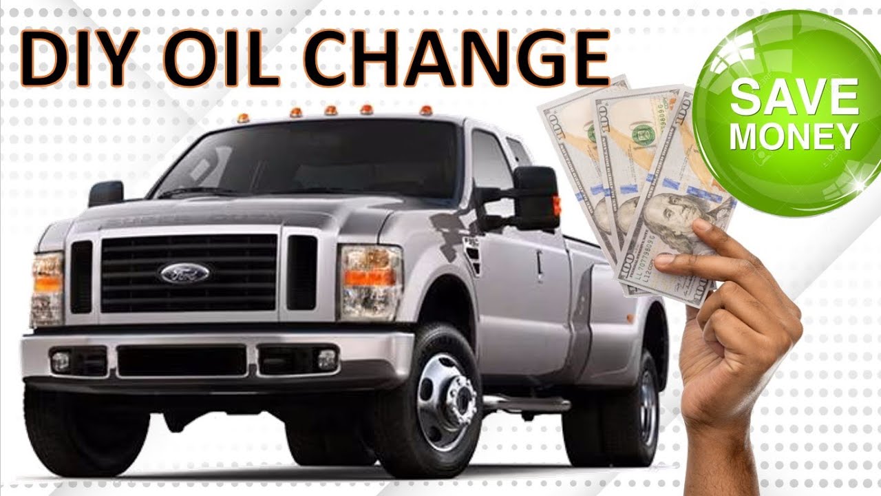 DIY Diesel Truck Oil Change.
