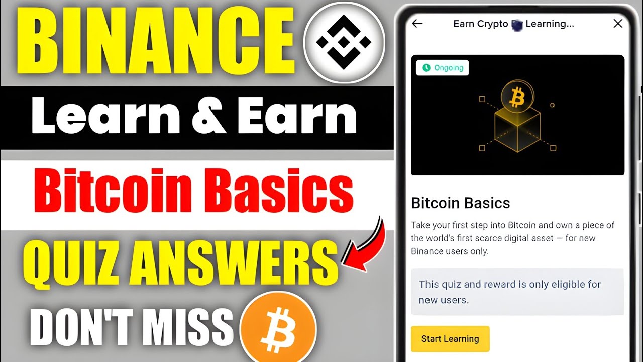 Binance New Campaign Quiz Answers | Binance Bitcoin Quiz Answers | Binance Quiz Answers 