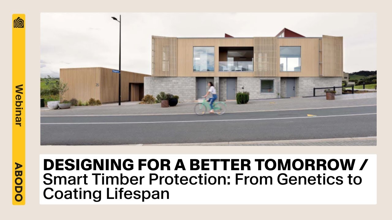 WEBINAR / Smart Timber Protection from Genetics to Coating Lifespan