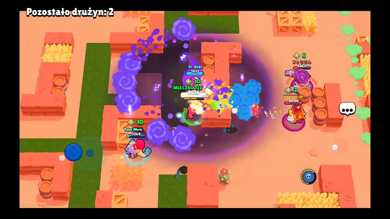 Gram z mamą w brawl stars