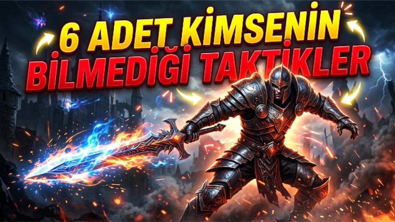 99 LEVELDE 1 DAKİKADA %40 EXP İNANILMAZ !! KİMSENİN BİLMEDİĞİ O 6 EFSANE TAKTİK !!!! THE QUİNFALL