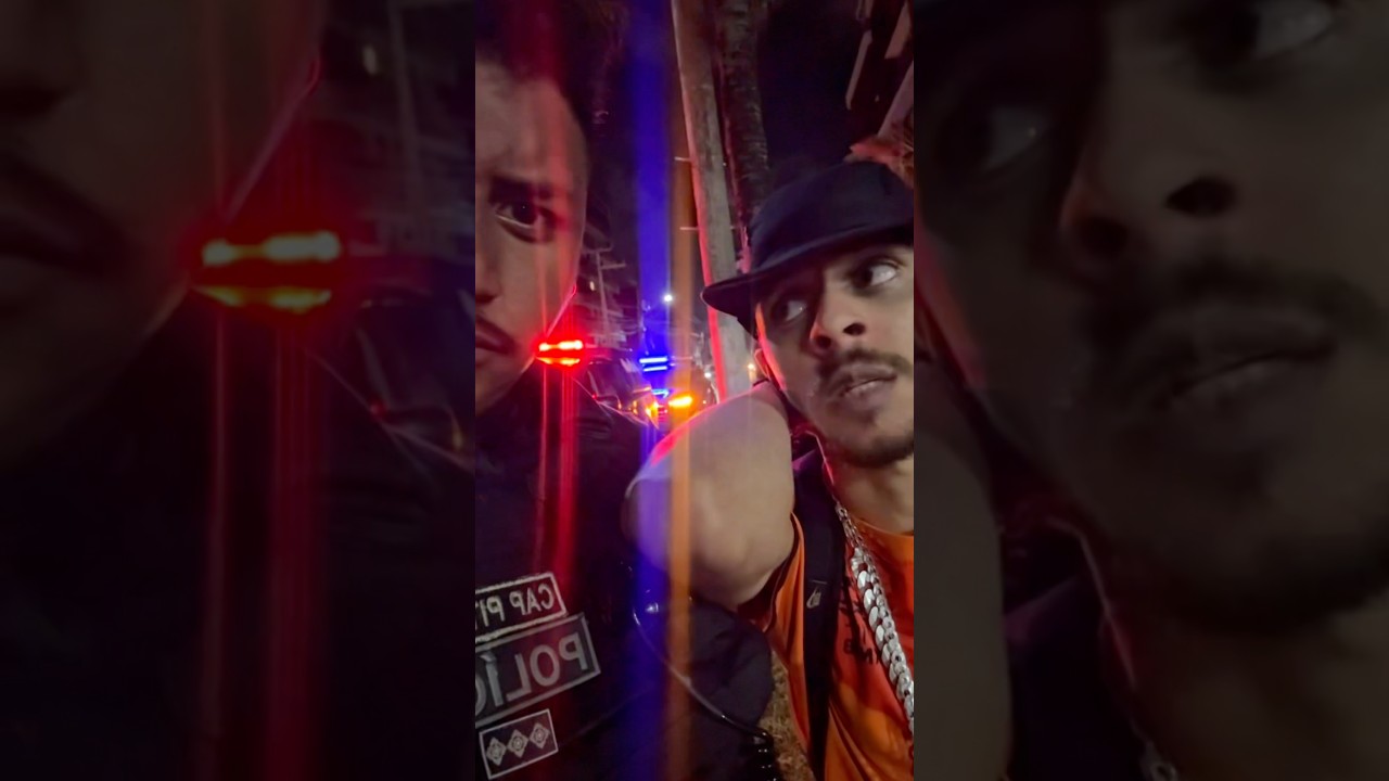 Capit&atilde;o pitomba prende Vitinho doideira e sua filha #pitomba #policia #humor #comedia
