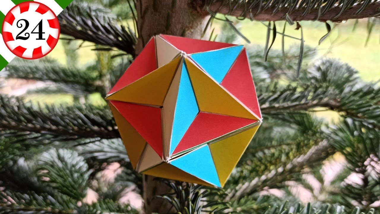 Alexander's Star built out of PAPER! | Puzzle Advent Calendar