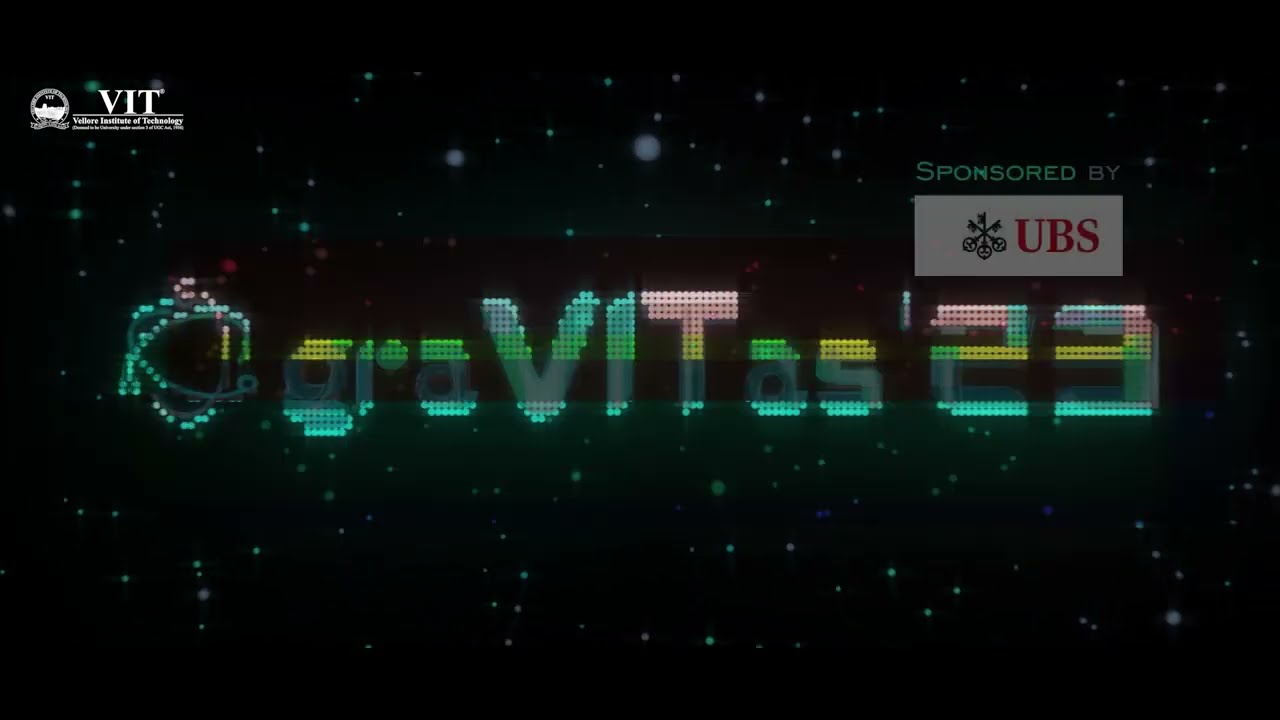 graVITas 2023 - VIT's Annual Techno-management Fest  | Largest Technical Fest | VIT