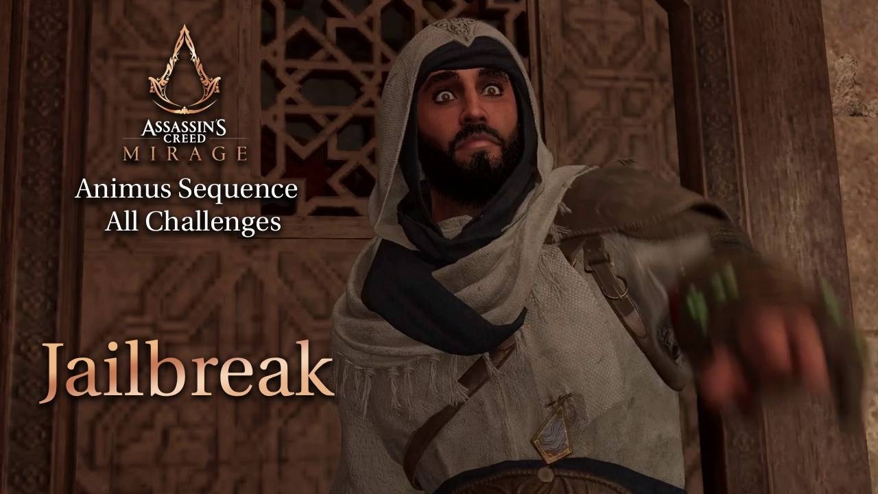 [AC] Assassin's Creed Mirage - Animus sequence challenges - Jailbreak