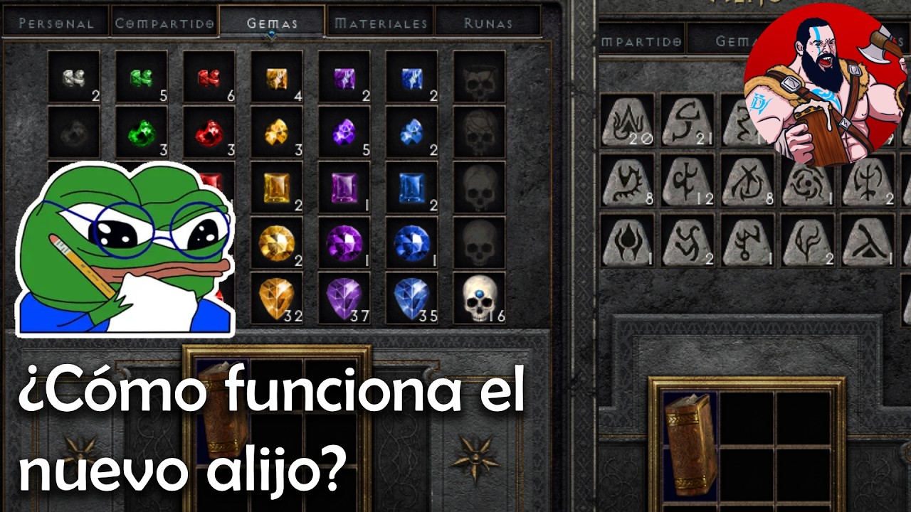 DIABLO II RESURRECTED | ¿CÓMO FUNCIONA EL NUEVO ALIJO? ¿CÓMO MIGRAR PERSONAJES?