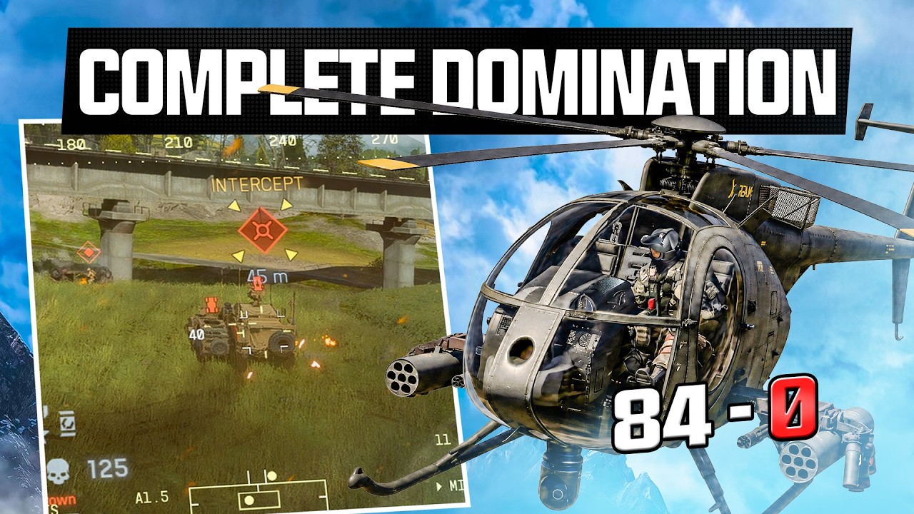 I Broke the Lobby with the Littlebird... 84-0! | Battlefield 6