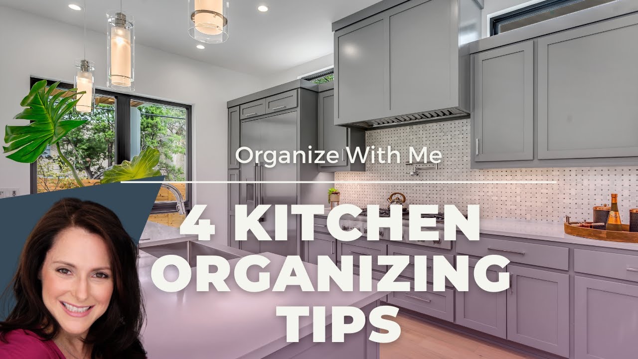 4 Kitchen Organization Tips With Cary Prince Organizing