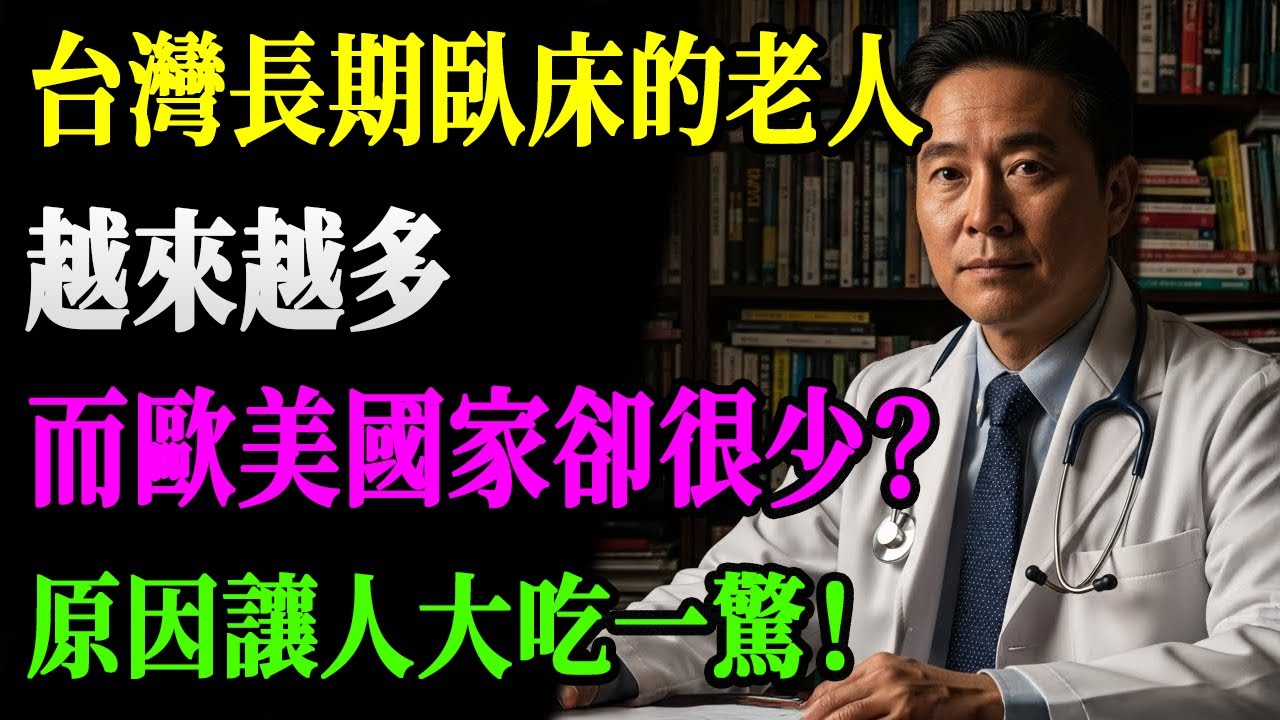 台灣老人臥床8年，歐美竟只要2週？關鍵竟藏在這個「吃飯小動作」！50歲後再不戒掉這口飯，小心長壽變長病，不想晚年插管、包尿布一定要看！|50歲後飲食禁忌|千金難買老來瘦|肌少症預防|精緻澱粉危害