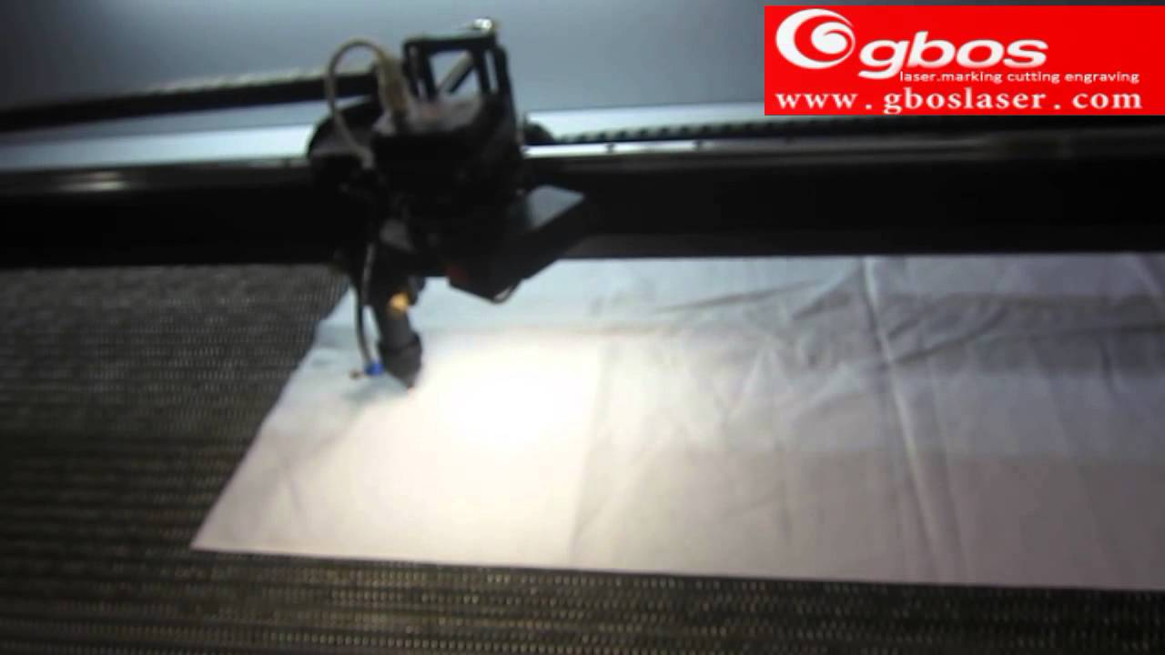 The operating of software 5 2 CCD camera oriented laser cutting machine
