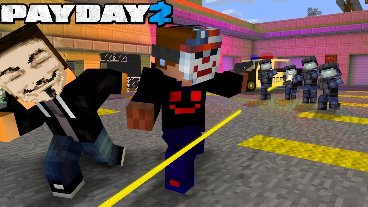 PayDay в Minecraft | ОГРАБЛЕНИЕ в МАЙНКРАФТ
