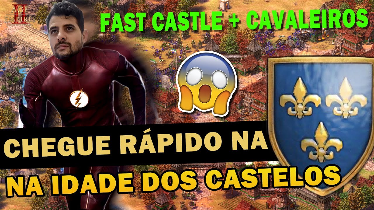 DOMINE as Rankeadas com essa Estratégia INSANA de Fast Castle dos Francos | Age of Empires 2