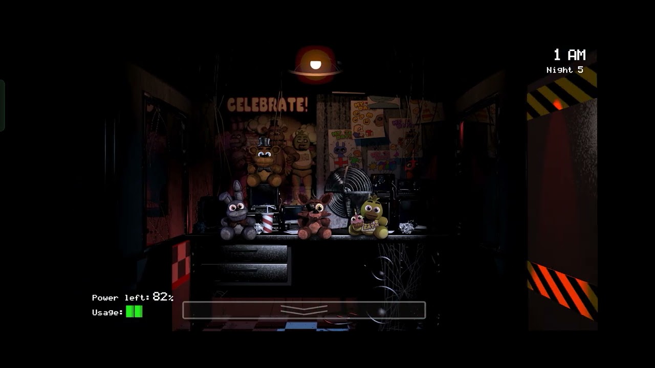 Five Nights At Freddy Gameplay ( Night 5 ) ???