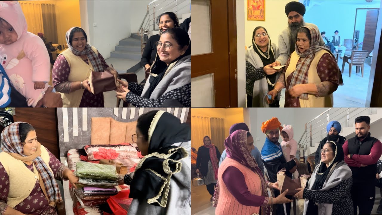 ਵਿਆਹ ਦੇ ਡੱਬੇ ਅਵਾਰਡਾਂ ਦੀ ਤਰਾ ਵੰਡੇ ਆ ਗਿਆ ਵਿਆਹ ਮਾਮੇ ਦੇ ਮੁੰਡੇ ਦਾ 😍 || A GYE SANU V VIAH DE DABBE CARD 🗂️