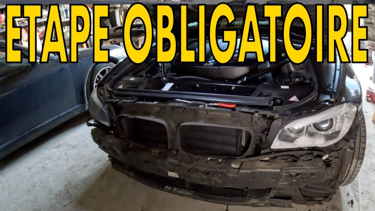 Comment démonter le pare-choc avant d'une BMW série 5 (F11)