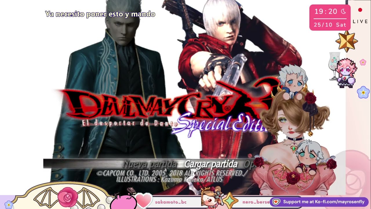 [Devil May Cry 3] Misión 20 | Los demonios no lloran + Devil May Cry 1. [🥀✨]  25/10/25.