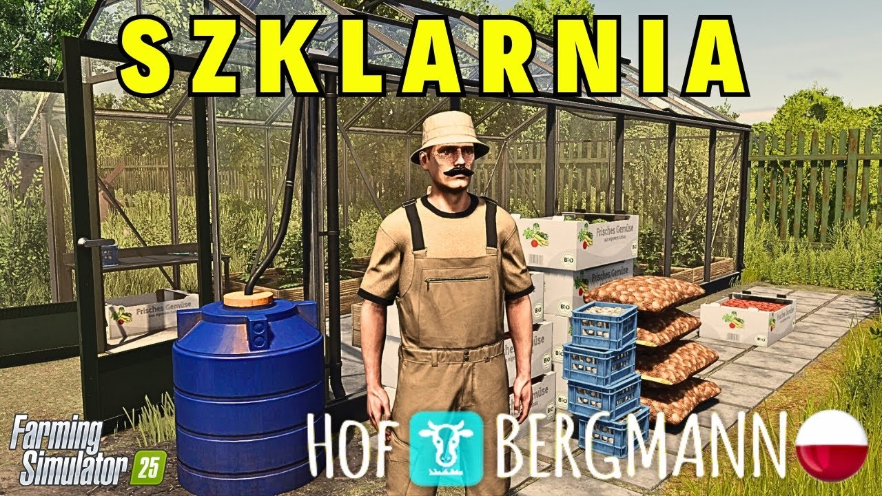 HOF BERGMANN do FS25 - OGRÓD I SZKLARNIA ☆ #15