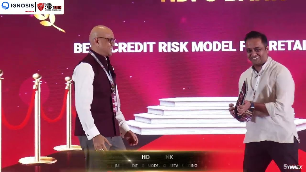 HDFC Bank has Won Best Credit Risk Model For Retail Lending Award at India Credit Risk Summit 2026