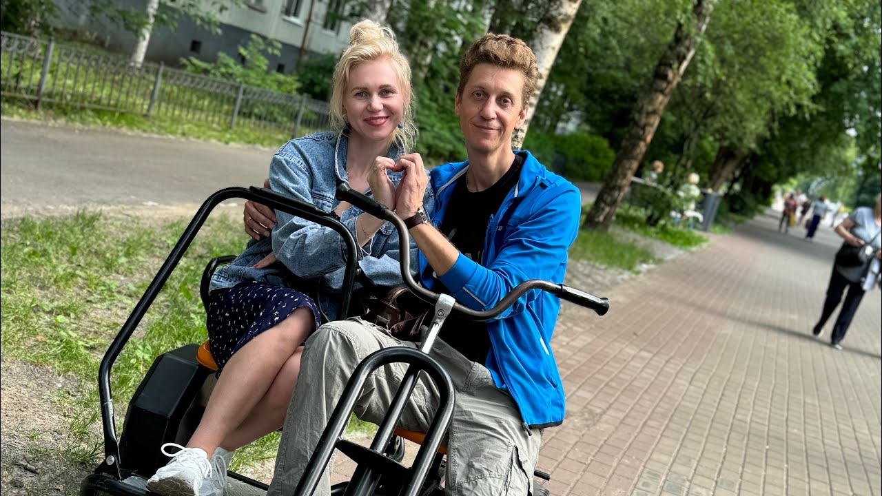 Прокатились с ветерком!😁 Лихацкий поздравил себя в день Отца👍😁