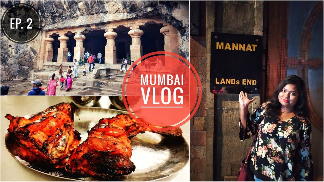 Mumbai Vlog | Ep.2 | Mumbai Food | Khaugalli | Elephanta Cave,Gateway of India,Marine Drive,Mannat
