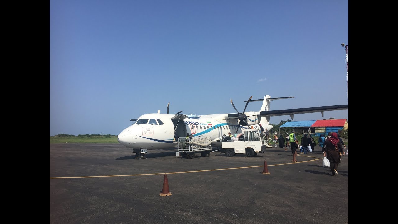 Iran Aseman ATR-72 Take-Off From Ramsar Airport, Iran - Mehrabad Intl Airport, Iran