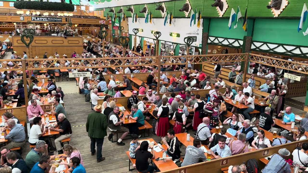 Oktoberfest 2023 - Armbrustschützenzelt Tent [4K]