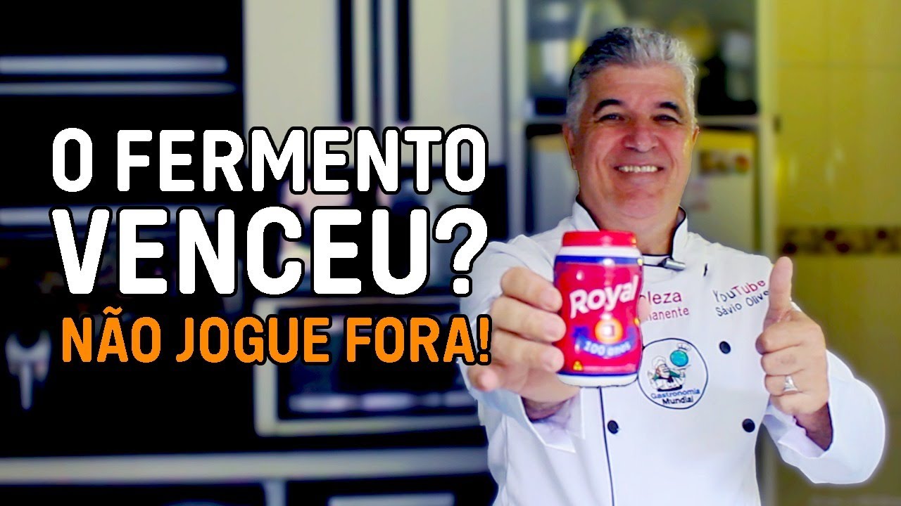 quer parar de jogar FERMENTO QUÍMICO FORA ?? ( PÓ ROYAL) faça isso !! SUPER FÁCIL.