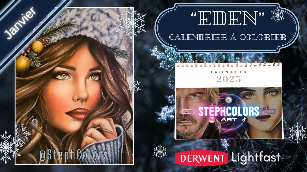 Colorions "Eden"  : le mois de Janvier ! 