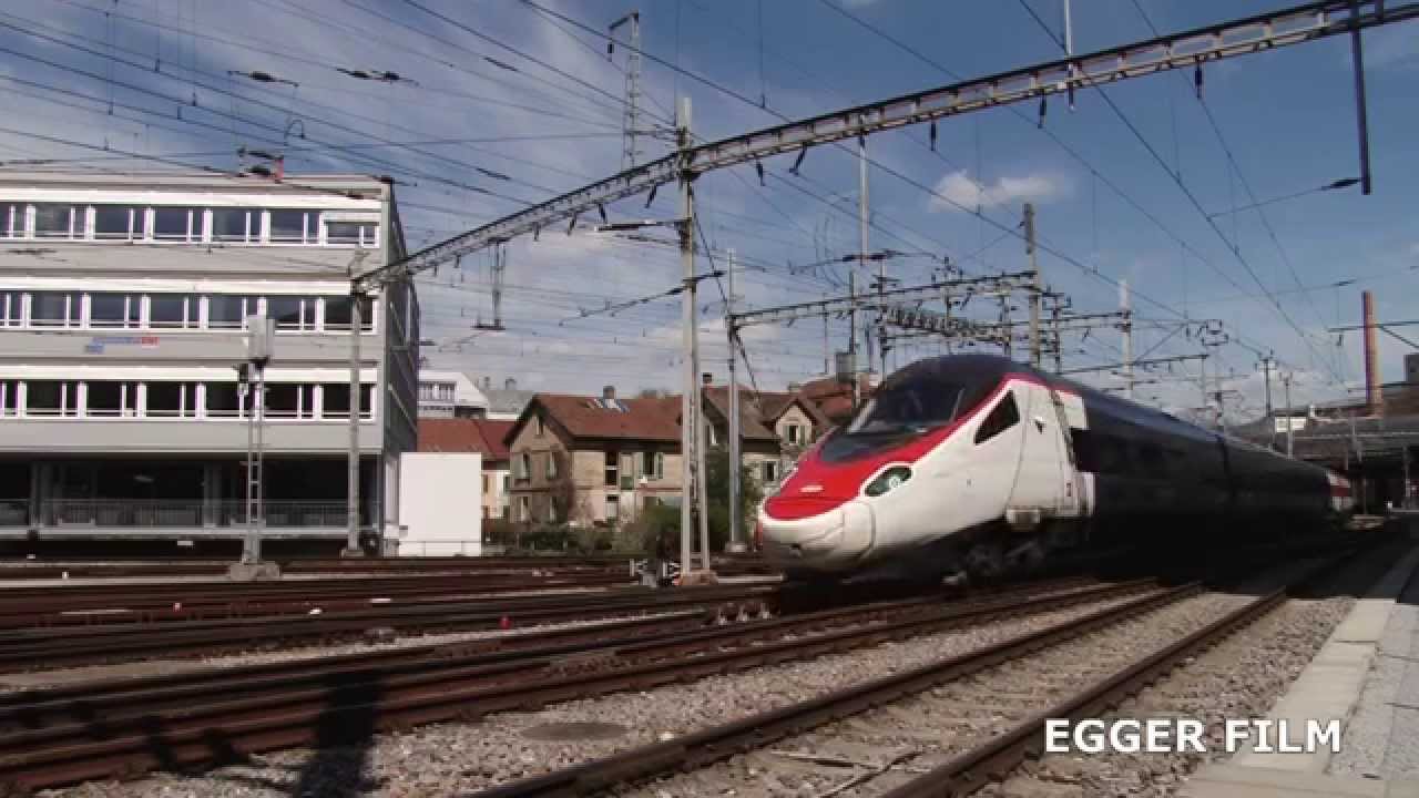 ETR 470 ETR 610 und RABe503 im Sihltal, Cisalpino, Pendolino, EGGER FILM
