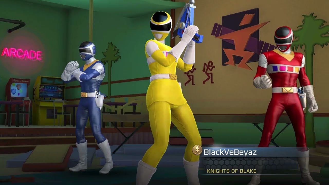 Ashley HAMMOND yelllow SPACE RANGER Power Rangers Legacy Wars Gameplay