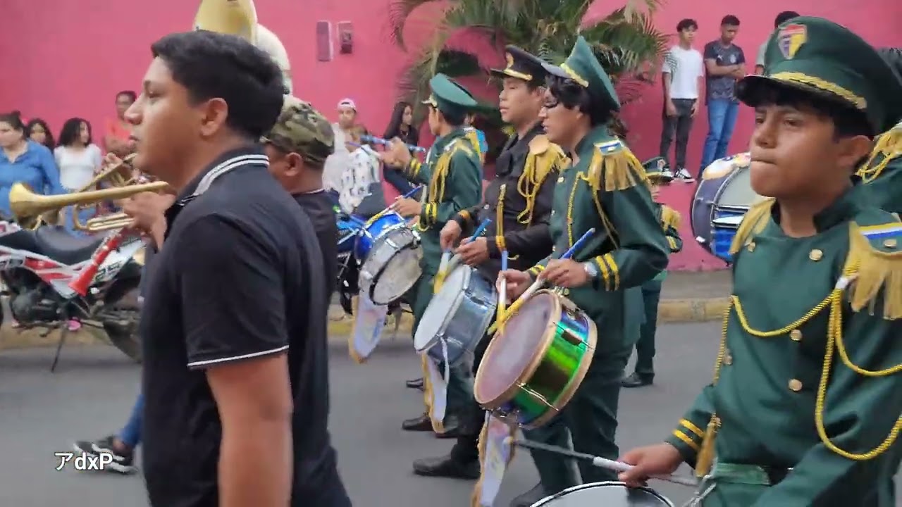 instituto nacional la salle 10/10/2025 131 aniversario de la ciudad de diriamba