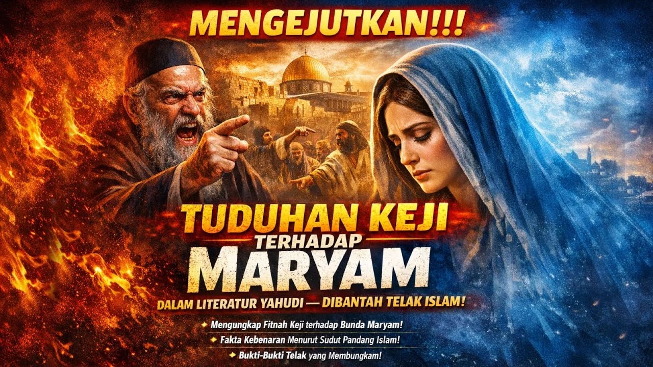 Maryam Difitnah?! Inilah Tuduhan Yahudi yang Disembunyikan & Jawaban Keras Islam!